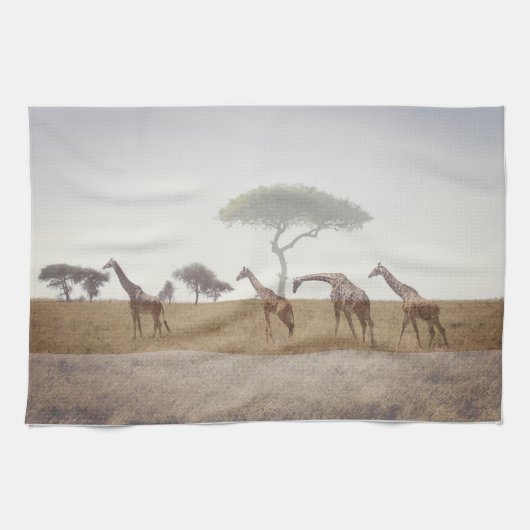 Giraffe Tea Towel Theedoek (Horizontaal)