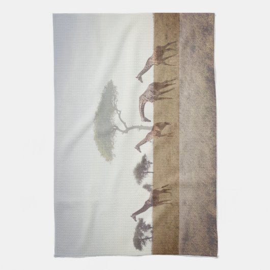 Giraffe Tea Towel Theedoek (Verticaal)