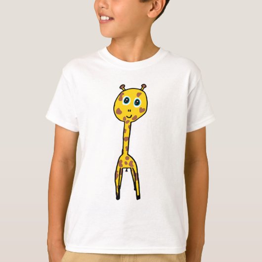 Giraffe Tee Shirt (Voorkant)