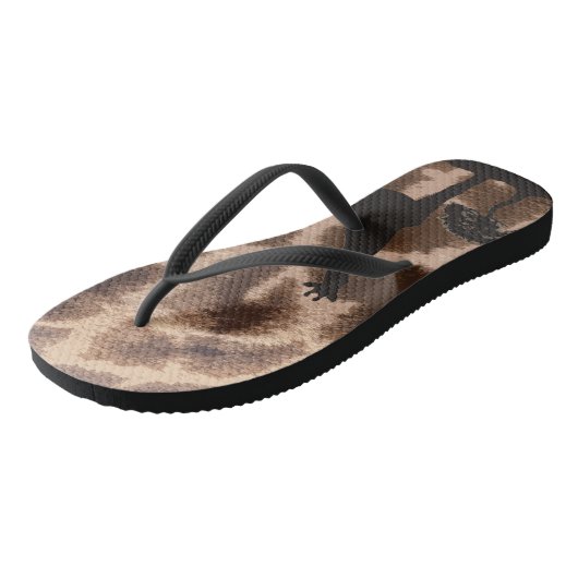 Giraffe teenslippers (Schuin)