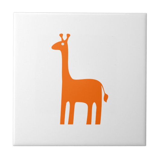 Giraffe Tegeltje (Voorkant)