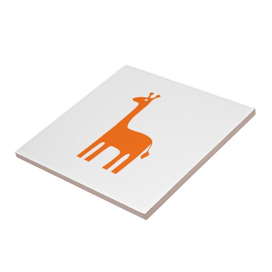 Giraffe Tegeltje (Zijkant)