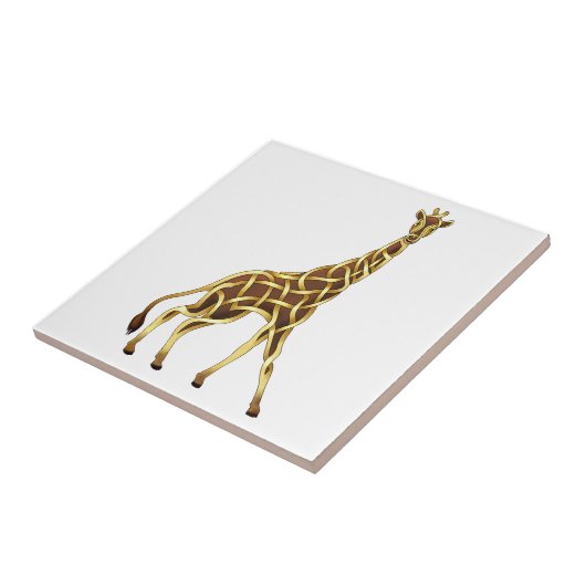 Giraffe Tegeltje (Zijkant)