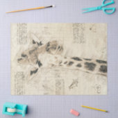  Giraffe Tekening Tissuepapier (Craft)