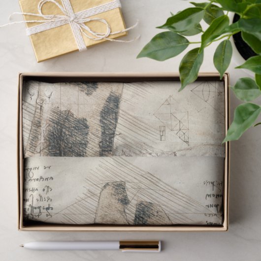 Giraffe Tekening Tissuepapier (Geschenk)