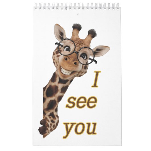 Giraffe.Text.I see you Kalender (Hoes)