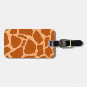 Giraffe Texture Bagagelabel (Voorkant horizontaal)
