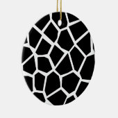 Giraffe textuur keramisch ornament (Rechts)