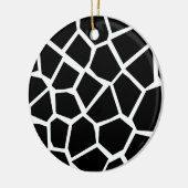 Giraffe textuur keramisch ornament (Links)