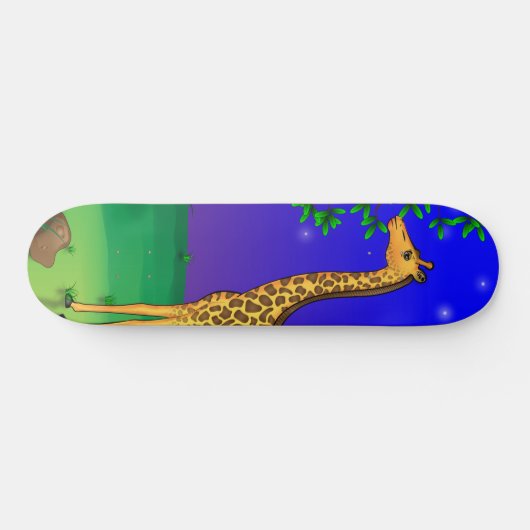 Giraffe Th-Schatkbord Persoonlijk Skateboard (Horizontaal)