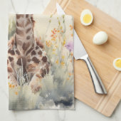 Giraffe Theedoek (Quarter Fold)