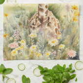 Giraffe Theedoek (Gevouwen)