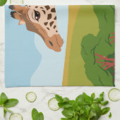 Giraffe Theedoek (Gevouwen)