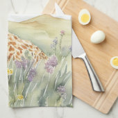 Giraffe Theedoek (Quarter Fold)