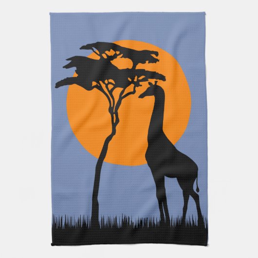 Giraffe Theedoek (Verticaal)