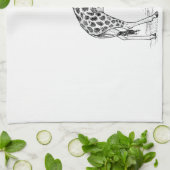 Giraffe Theedoek (Gevouwen)