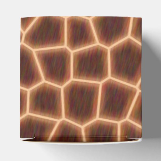 Giraffe Thema Party Favor Boxen Bedankdoosjes (Bovenkant)