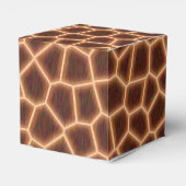 Giraffe Thema Party Favor Boxen Bedankdoosjes (Achterkant)