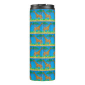 Giraffe - thermische tumbler thermosbeker (Achterkant)
