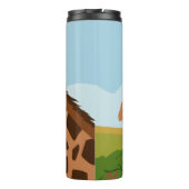 Giraffe Thermosbeker (Achterkant)