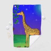 Giraffe ThRapport Golf Towel Golfhanddoek (Insitu)