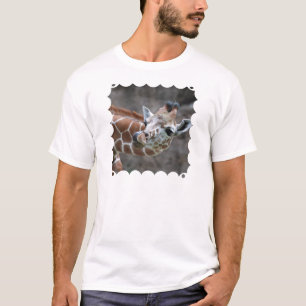 Giraffe Tongue Mannen T-shirt