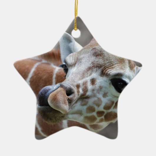 Giraffe Tongue Ornament (Voorkant)