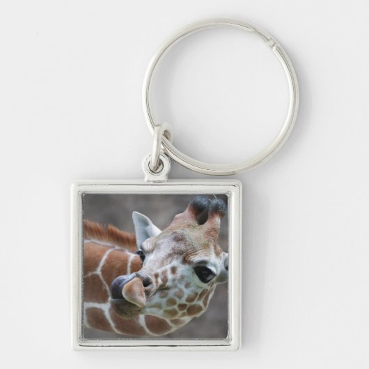Giraffe Tongue Sleutelhanger (Voorkant)