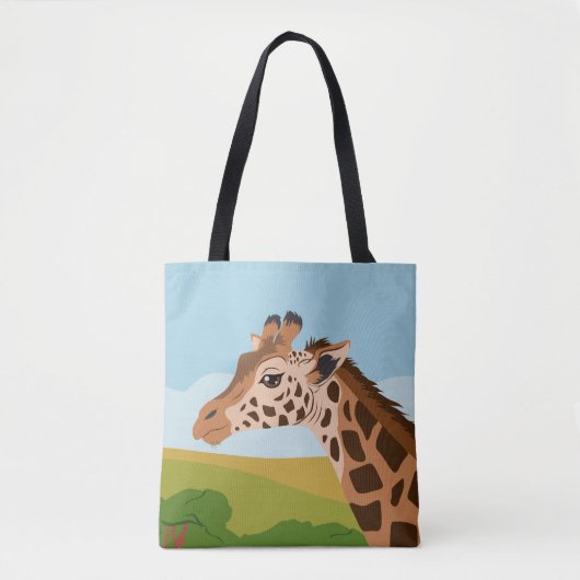 Giraffe Tote Bag (Voorkant)