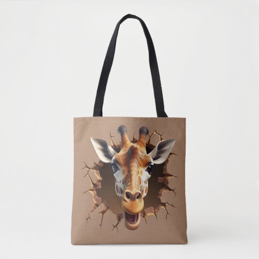 Giraffe Tote Bag (Voorkant)