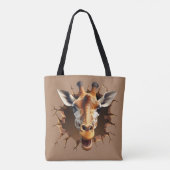 Giraffe Tote Bag (Achterkant)