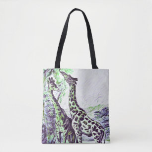 Giraffe Tote Bag