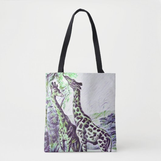 Giraffe Tote Bag (Voorkant)