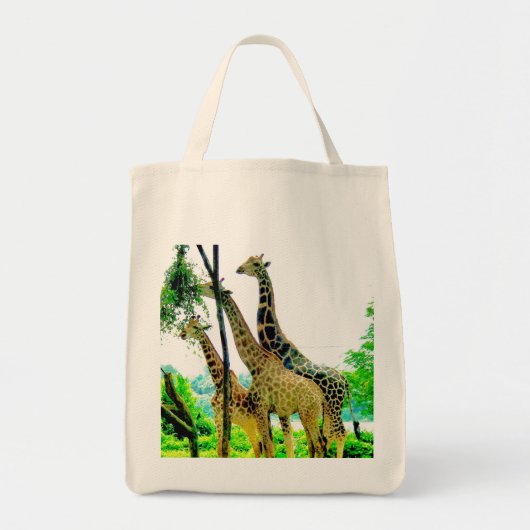 Giraffe Tote Bag (Voorkant)