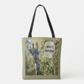 Giraffe Tote Bag (Achterkant)