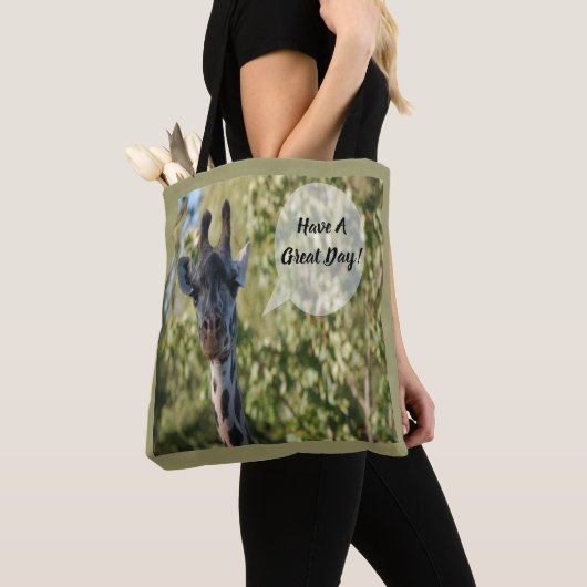 Giraffe Tote Bag (Dichtbij)
