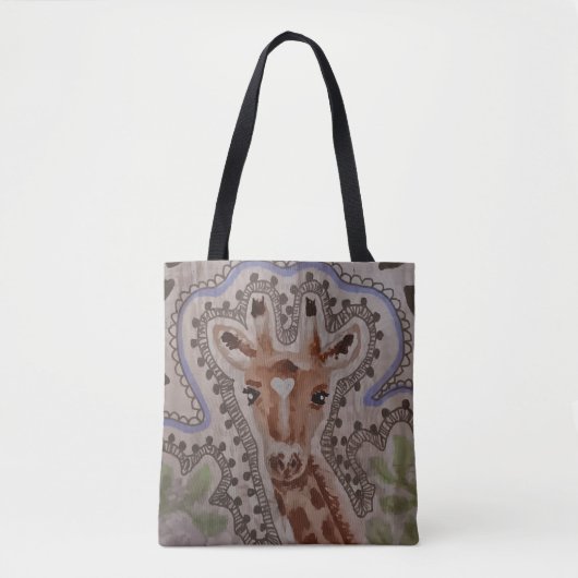 Giraffe Tote Bag (Voorkant)