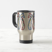 Giraffe Travel Mug Reisbeker (Voorkant links)