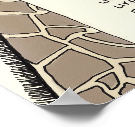 giraffe trivia poster (Hoek)