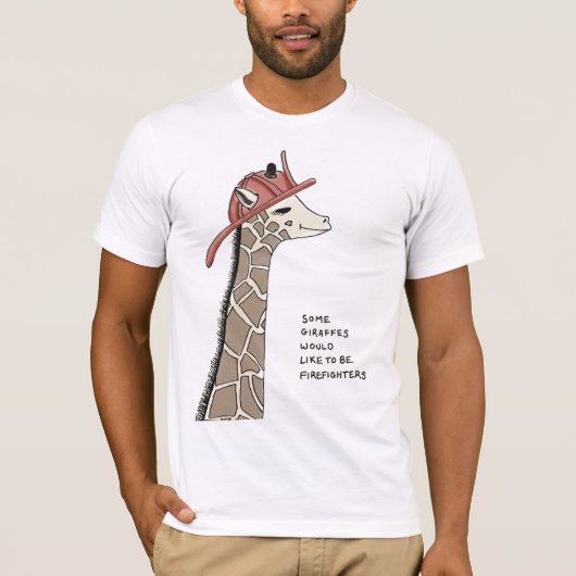 giraffe trivia t-shirt (Voorkant)