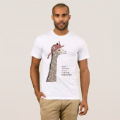 giraffe trivia t-shirt (Voorkant volledig)
