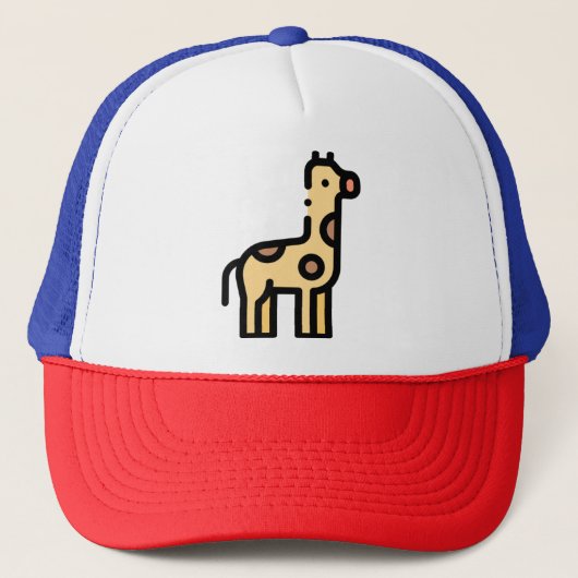Giraffe Trucker Pet (Voorkant)