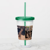 Giraffe Tumbler Acryl Drinkbeker (Voorkant)