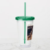 Giraffe Tumbler Acryl Drinkbeker (Rechts)