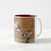 Giraffe Tweekleurige Koffiemok (Voorkant rechts)