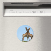 Giraffe Twins Magnet (Insitu (Vaatwasser))
