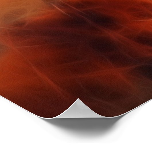 Giraffe uit het Zuid-Afrikaanse wild Poster (Hoek)