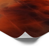 Giraffe uit het Zuid-Afrikaanse wild Poster (Hoek)