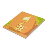 Giraffe uit mijn dierserie tegeltje (Zijkant)