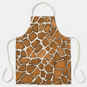 Giraffe Vacht Patroon Print  Schort